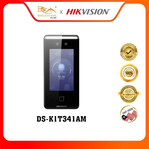 HIKVISION DS-K1T341AM 4.3-inch LCD Touch Screen Face Recognition Terminal Mifare Card Modes