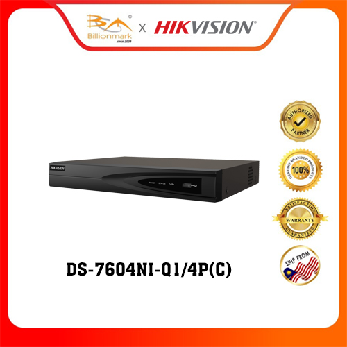 HIKVISION DS-7604NI-Q1/4P Pro Series NVR