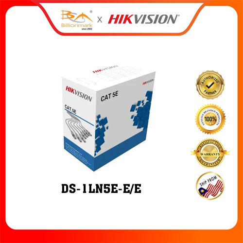 Hikvision DS-1LN5E-E/E U/UTP 4Pairs cable-category5E-PVC Sheath