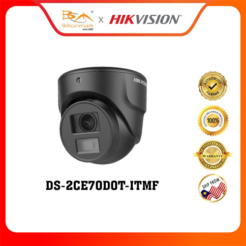 Hikvision DS-2CE70D0T-ITMF 2 MP Fixed Turret Camera