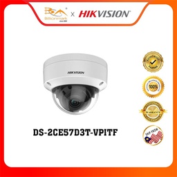 [DS-2CE57D3T-VPITF] Hikvision DS-2CE57D3T-VPITF 2 MP Ultra Low Light Vandal Fixed Dome Camera